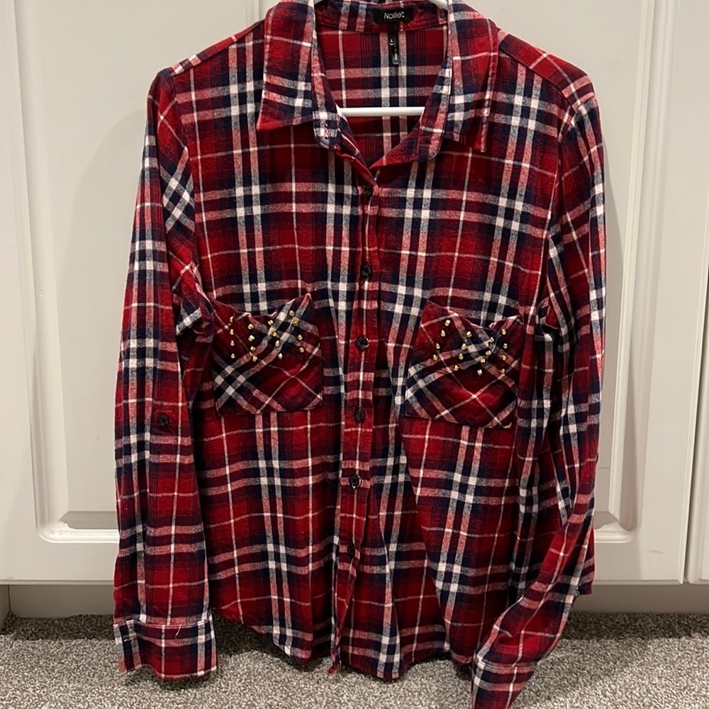 NOLLIE Flannel with Studs